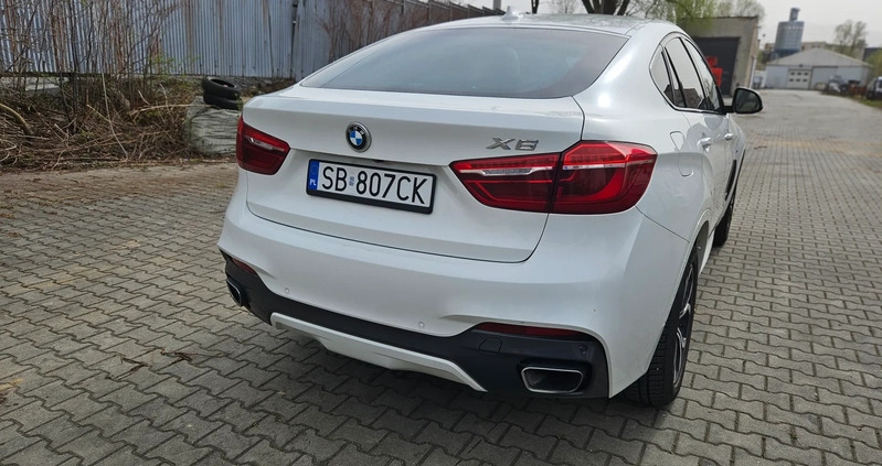 BMW X6 cena 163000 przebieg: 169000, rok produkcji 2016 z Biała małe 631